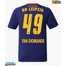 RB Leipzig Yan Diomande #49 Bortedrakt 2025-26 Kortermet